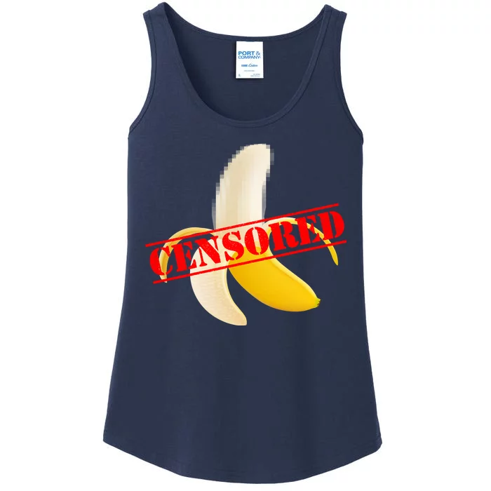 Censored Naked Banana Ladies Essential Tank