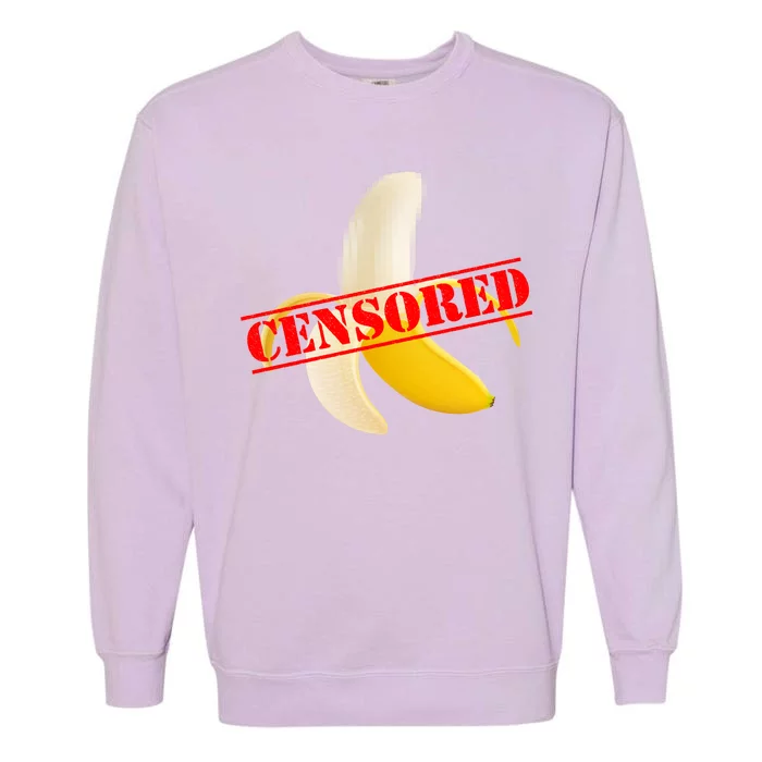 Censored Naked Banana Garment-Dyed Sweatshirt