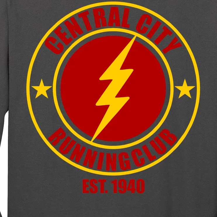 Central City Running Club Est. 1940 Parody Long Sleeve Shirt