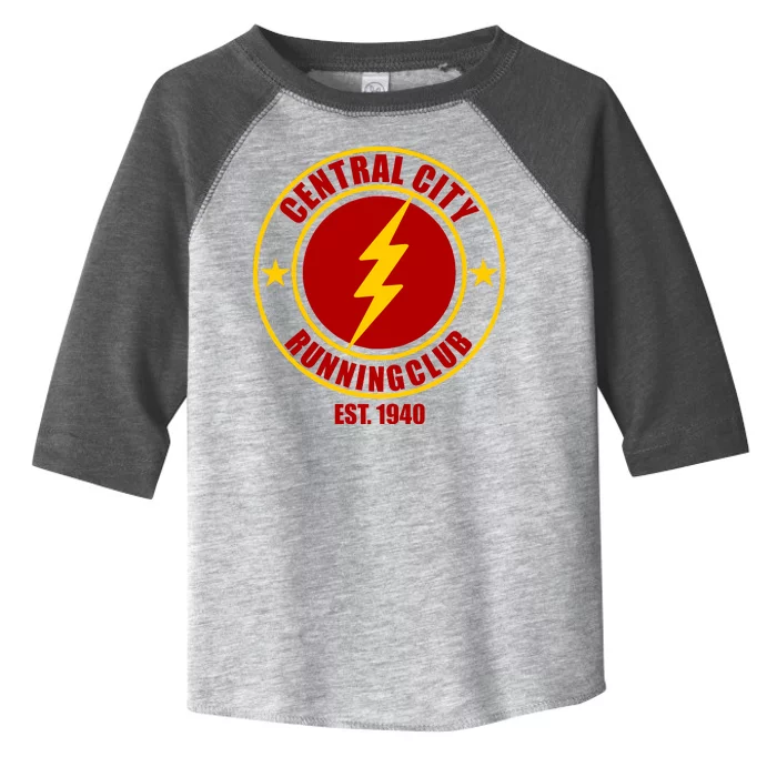 Central City Running Club Est. 1940 Parody Toddler Fine Jersey T-Shirt