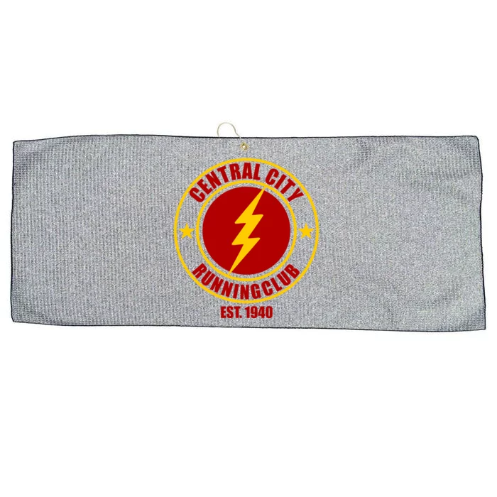 Central City Running Club Est. 1940 Parody Large Microfiber Waffle Golf Towel