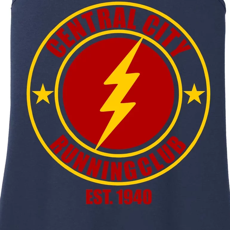 Central City Running Club Est. 1940 Parody Ladies Essential Tank