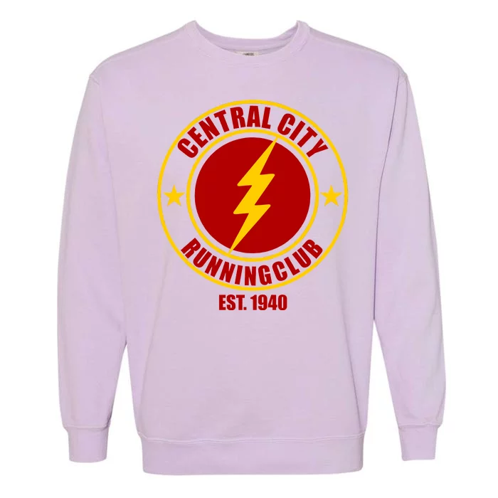 Central City Running Club Est. 1940 Parody Garment-Dyed Sweatshirt