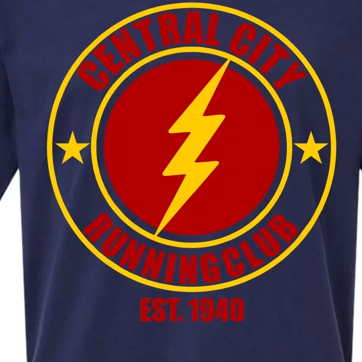 Central City Running Club Est. 1940 Parody Sueded Cloud Jersey T-Shirt