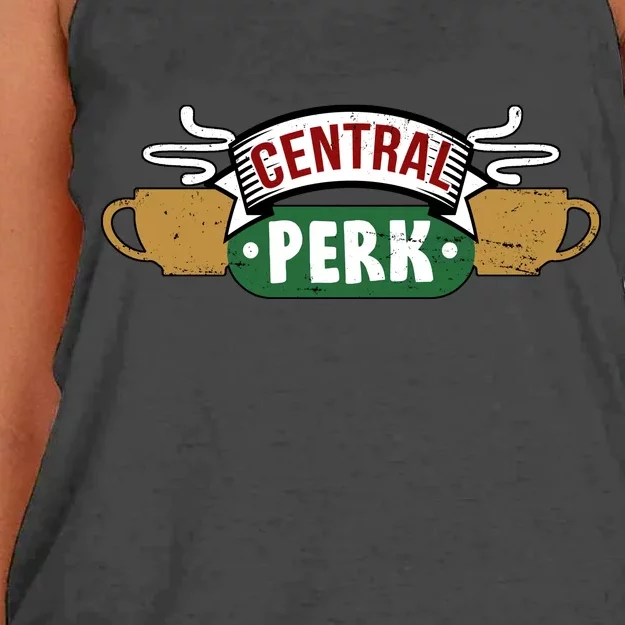 Central Perk Women's Knotted Racerback Tank