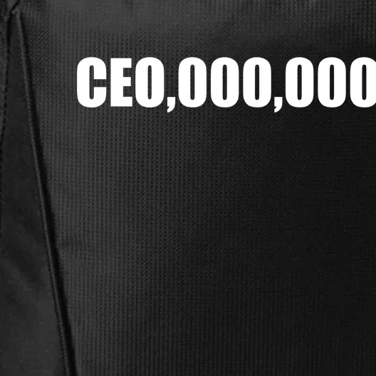 CEO,000,000 Entrepreneur City Backpack