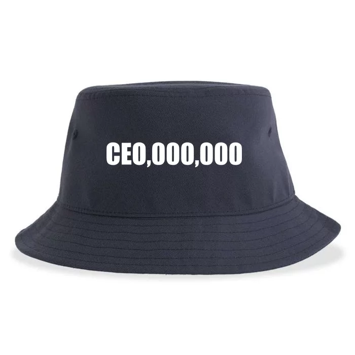 CEO,000,000 Entrepreneur Sustainable Bucket Hat