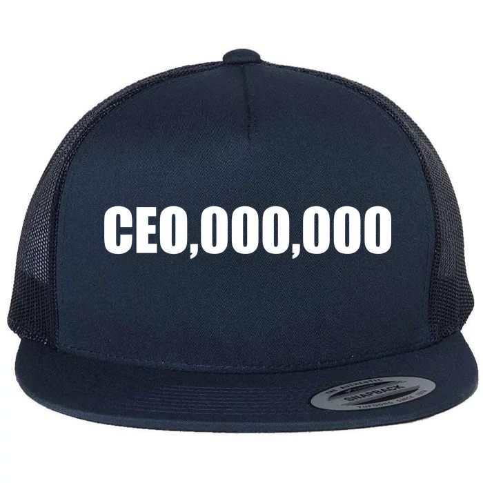 CEO,000,000 Entrepreneur Flat Bill Trucker Hat