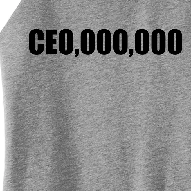 CEO,000,000 Entrepreneur Women’s Perfect Tri Rocker Tank