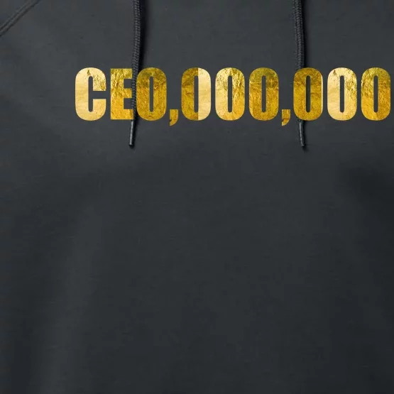 CEO,000,000 Entrepreneur Limited Edition Performance Fleece Hoodie