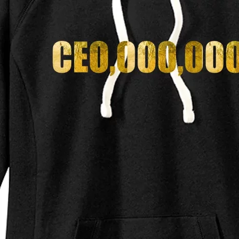 CEO,000,000 Entrepreneur Limited Edition Women's Fleece Hoodie