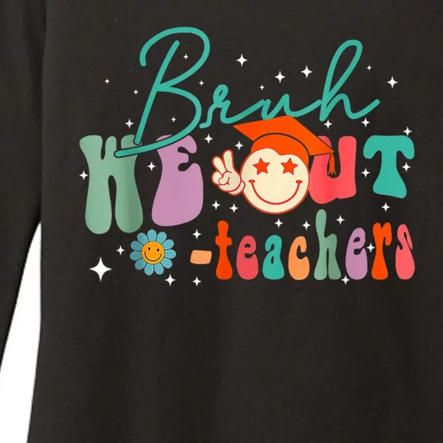 Cute End Of School Year Teacher Summer Bruh We Out Teachers Womens CVC Long Sleeve Shirt