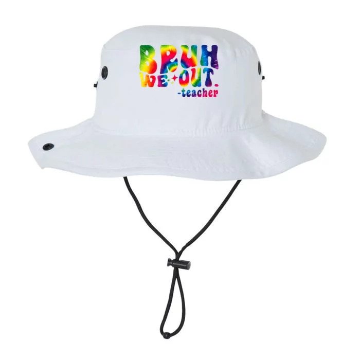 Cute End Of School Year Teacher Summer Bruh We Out Teachers Legacy Cool Fit Booney Bucket Hat