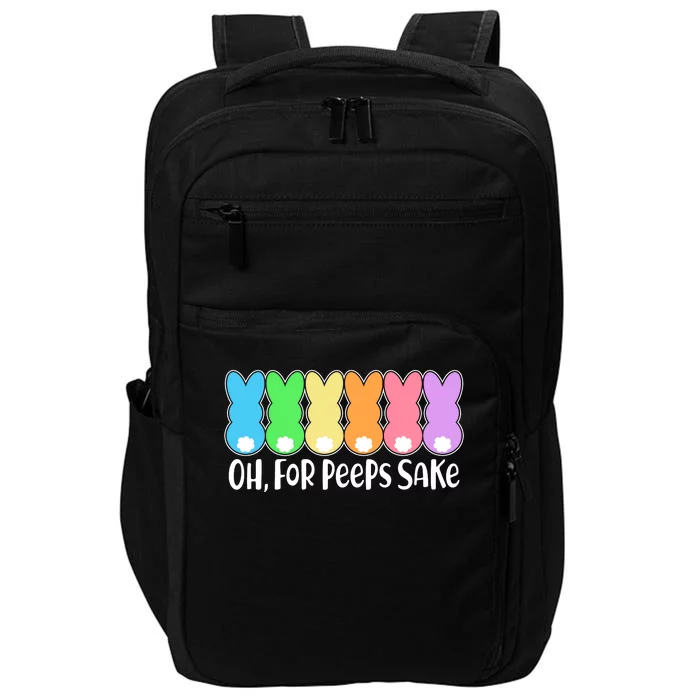 Cute Easter Oh For Peeps Sake Impact Tech Backpack