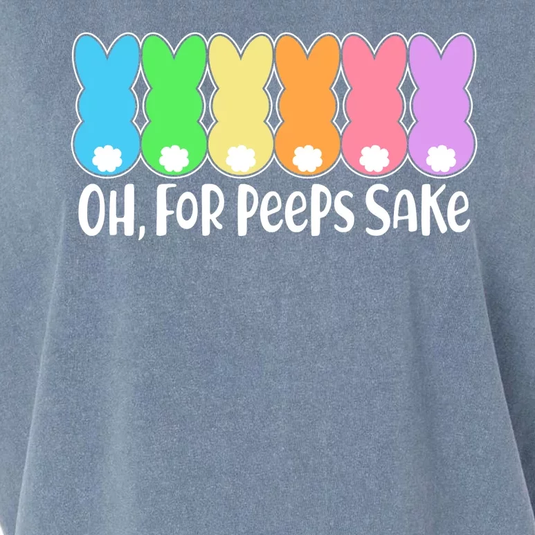 Cute Easter Oh For Peeps Sake Garment-Dyed Women's Muscle Tee