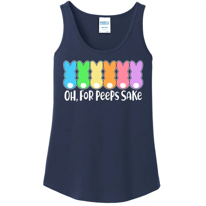 Cute Easter Oh For Peeps Sake Ladies Essential Tank