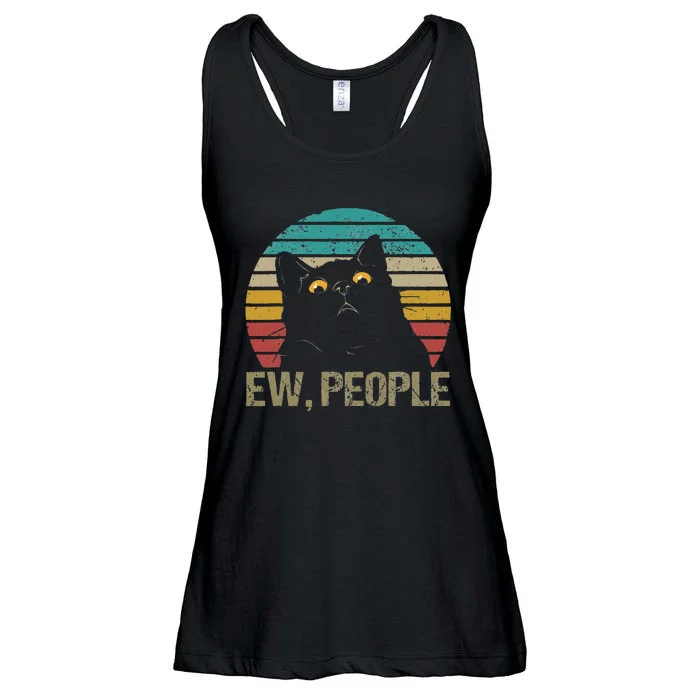 Cat Ew People Ladies Essential Flowy Tank