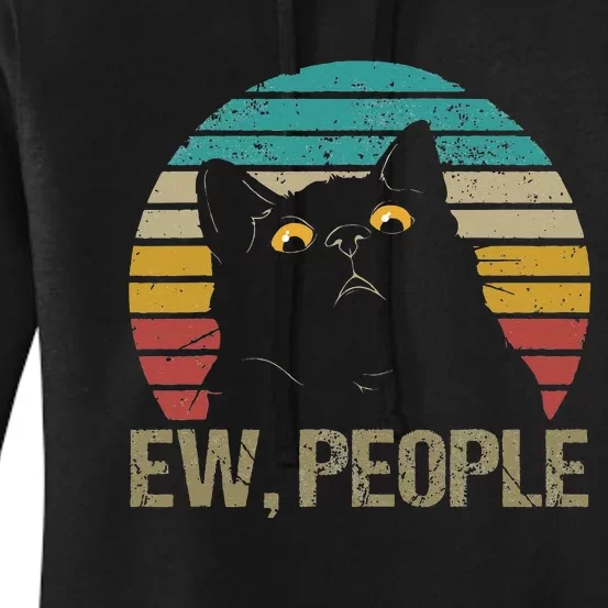 Cat Ew People Women's Pullover Hoodie