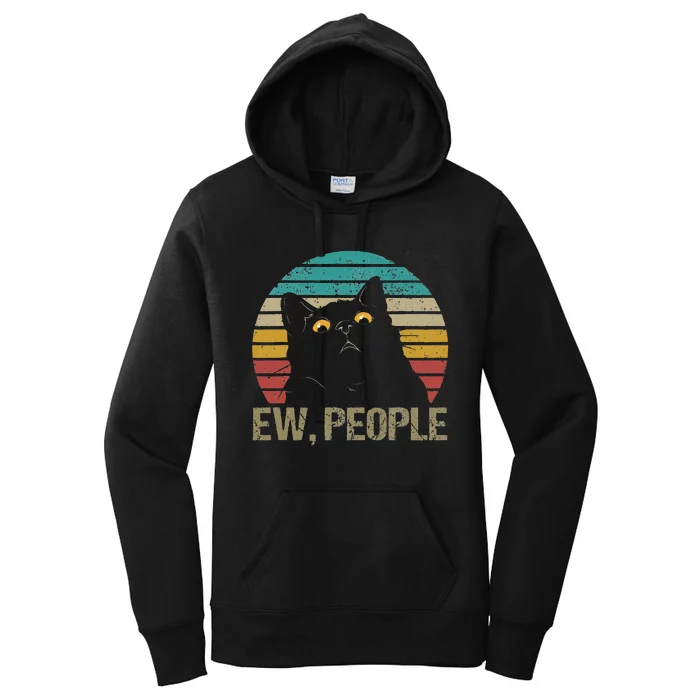 Cat Ew People Women's Pullover Hoodie