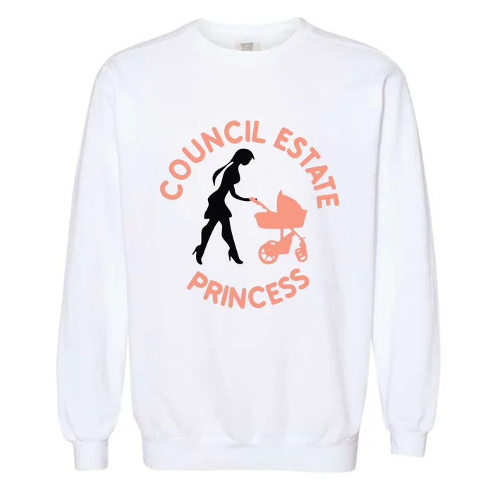 Council Estate Princess Garment-Dyed Sweatshirt