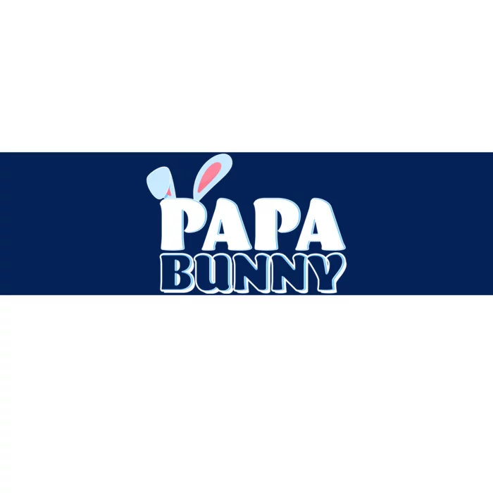 Cute Easter Papa Bunny Matching Family Shirts Bumper Sticker