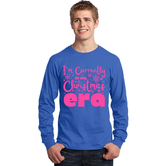 Christmas Era Pink Candycore Holiday Movie Watching Gift Tall Long Sleeve T-Shirt