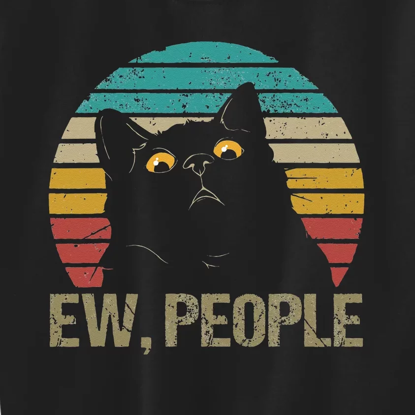 Cat Ew People Kids Sweatshirt