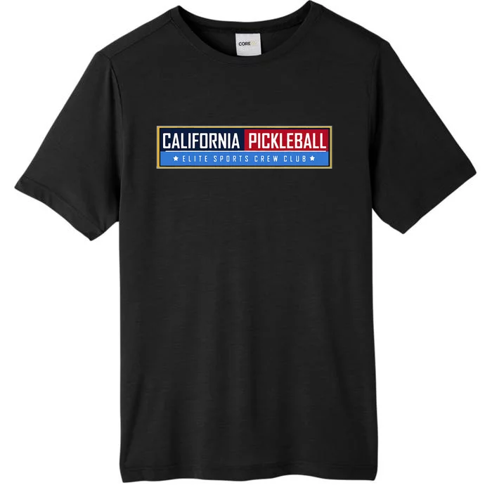 California Elite Pickleball Sports Crew Club ChromaSoft Performance T-Shirt