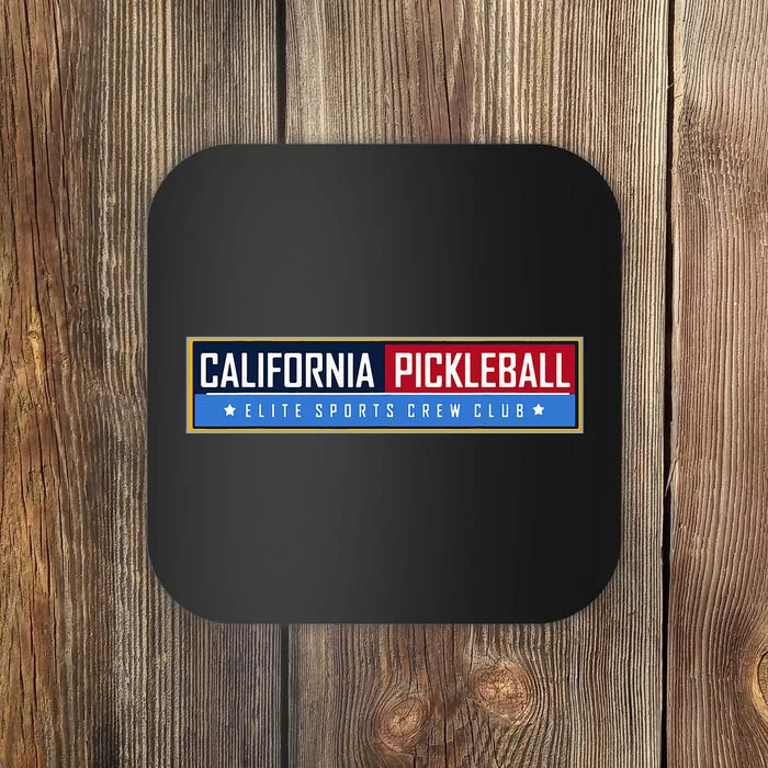 California Elite Pickleball Sports Crew Club Coaster