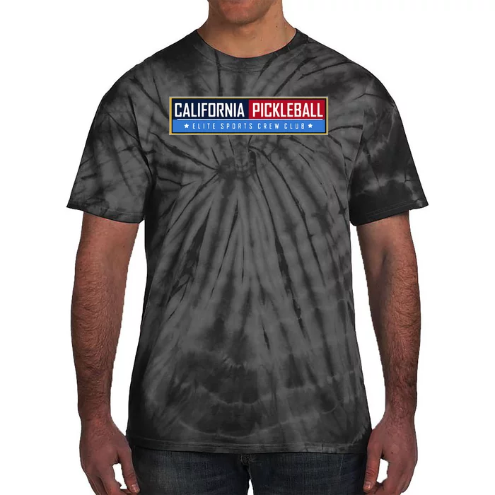 California Elite Pickleball Sports Crew Club Tie-Dye T-Shirt