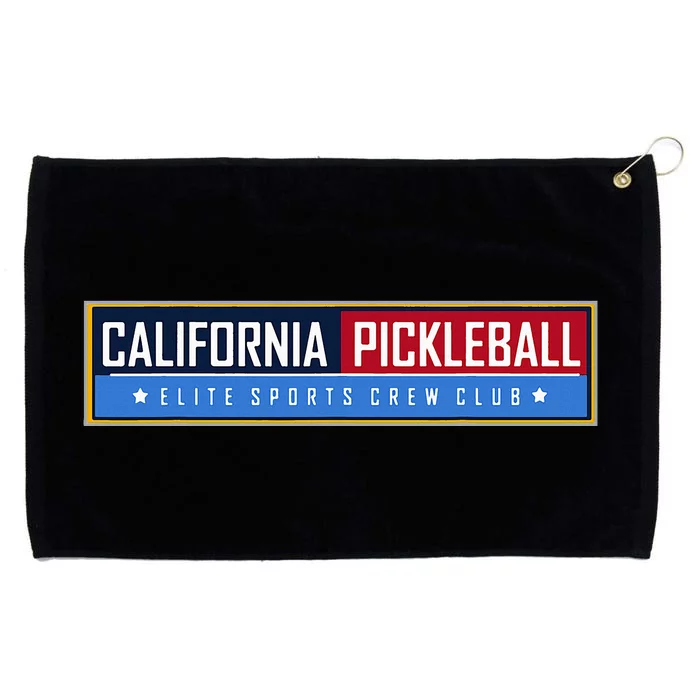 California Elite Pickleball Sports Crew Club Grommeted Golf Towel