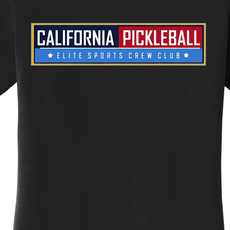 California Elite Pickleball Sports Crew Club Women's T-Shirt