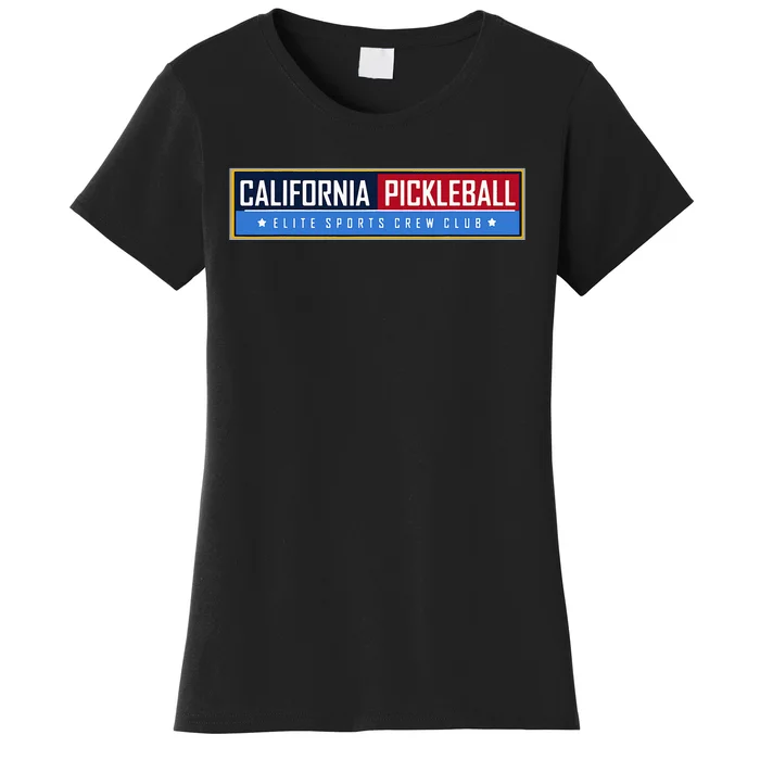 California Elite Pickleball Sports Crew Club Women's T-Shirt