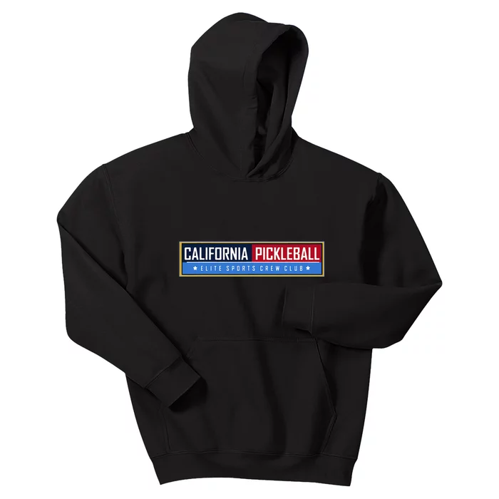 California Elite Pickleball Sports Crew Club Kids Hoodie