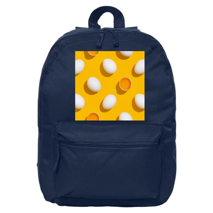 Chicken Eggs Pattern 16 in Basic Backpack