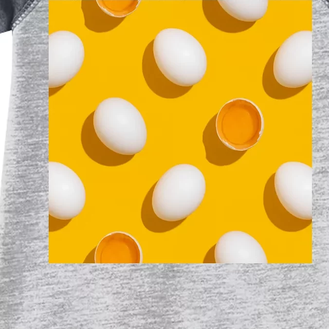 Chicken Eggs Pattern Infant Baby Jersey Bodysuit