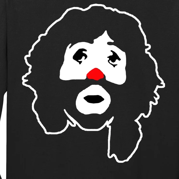 Cepillin Clown Red Nose Tall Long Sleeve T-Shirt