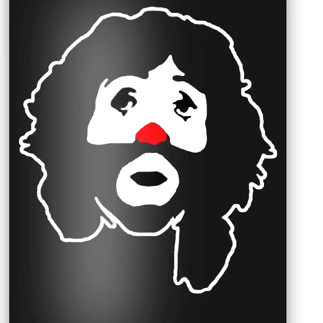 Cepillin Clown Red Nose Poster