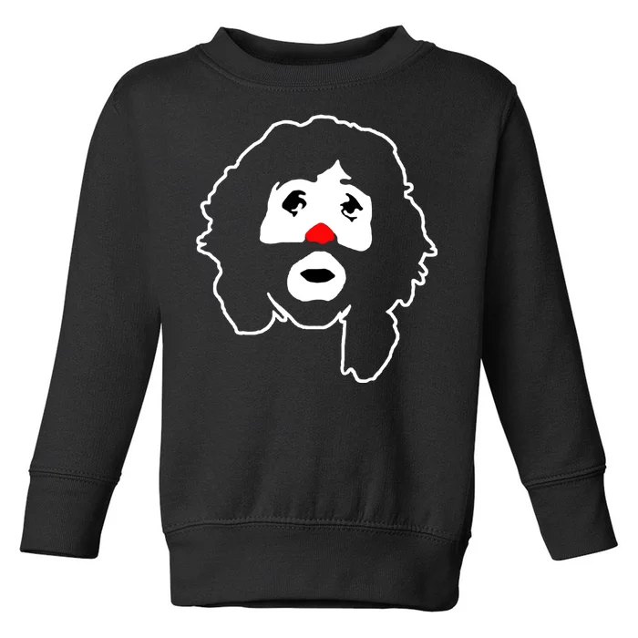 Cepillin Clown Red Nose Toddler Sweatshirt