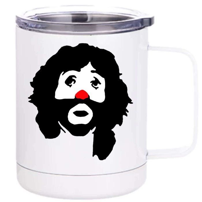 Cepillin Clown Red Nose Front & Back 12oz Stainless Steel Tumbler Cup