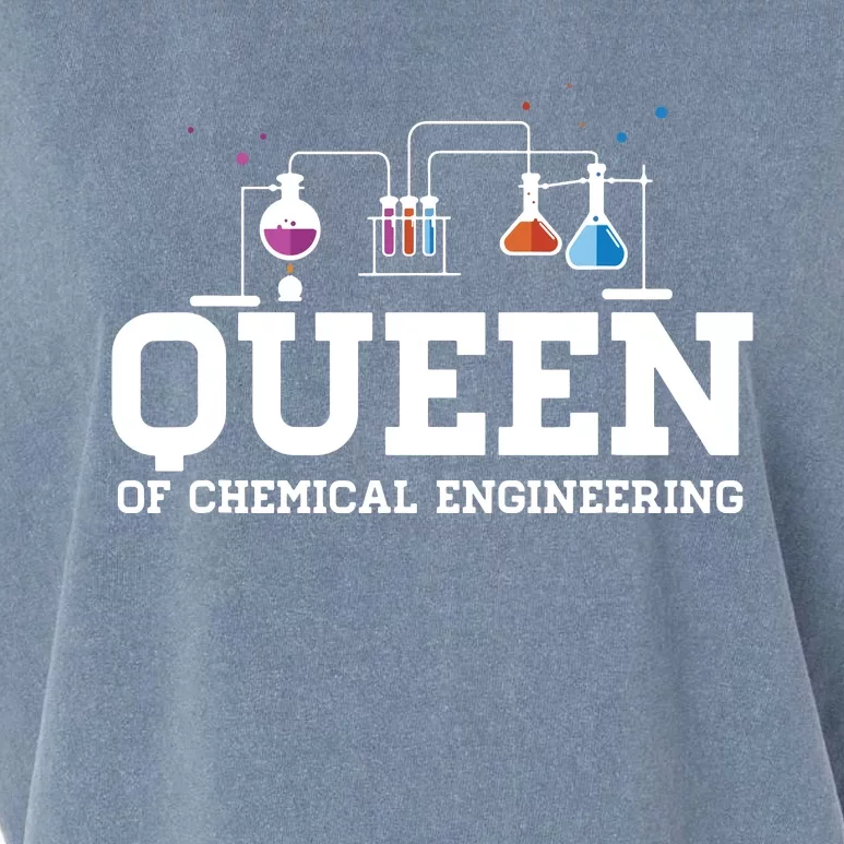 Chemical Engineering Queen Chemical Engineer Outfit Gift Garment-Dyed Women's Muscle Tee