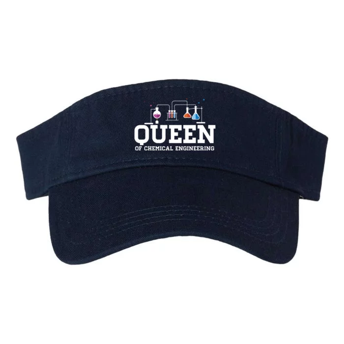 Chemical Engineering Queen Chemical Engineer Outfit Gift Valucap Bio-Washed Visor