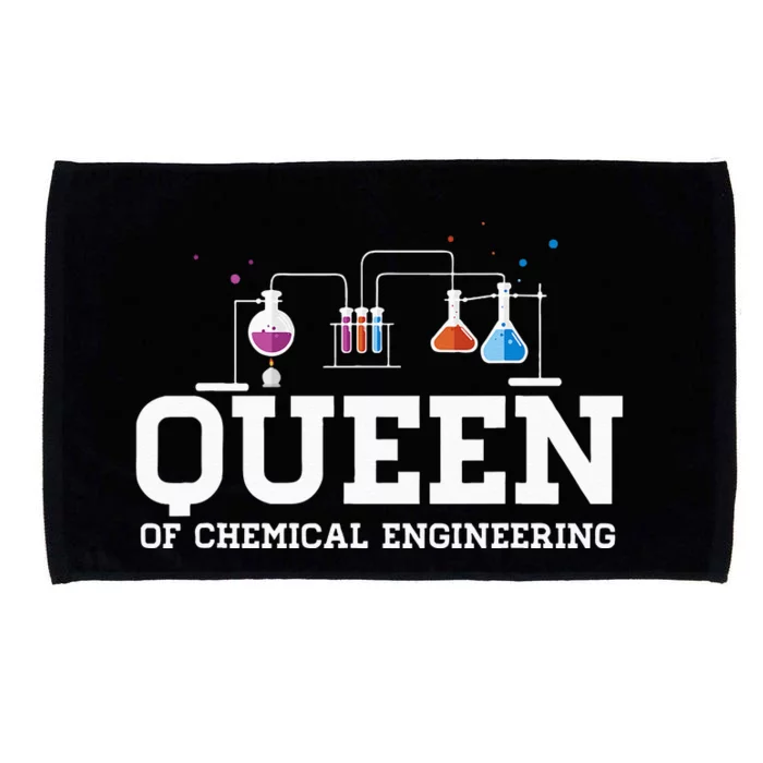 Chemical Engineering Queen Chemical Engineer Outfit Gift Microfiber Hand Towel