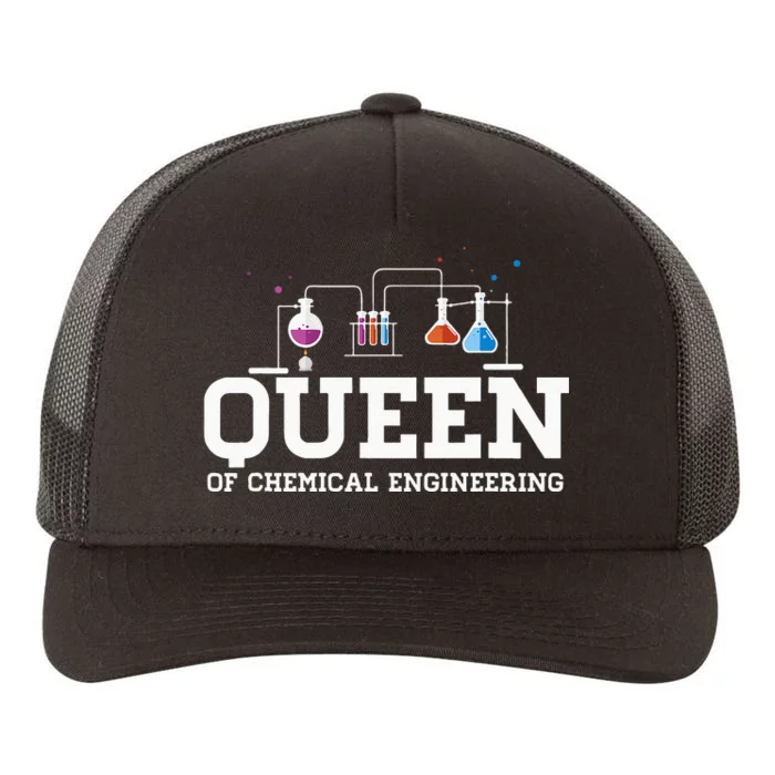 Chemical Engineering Queen Chemical Engineer Outfit Gift Yupoong Adult 5-Panel Trucker Hat