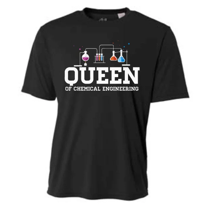 Chemical Engineering Queen Chemical Engineer Outfit Gift Cooling Performance Crew T-Shirt