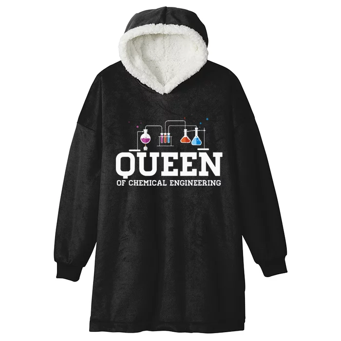 Chemical Engineering Queen Chemical Engineer Outfit Gift Hooded Wearable Blanket