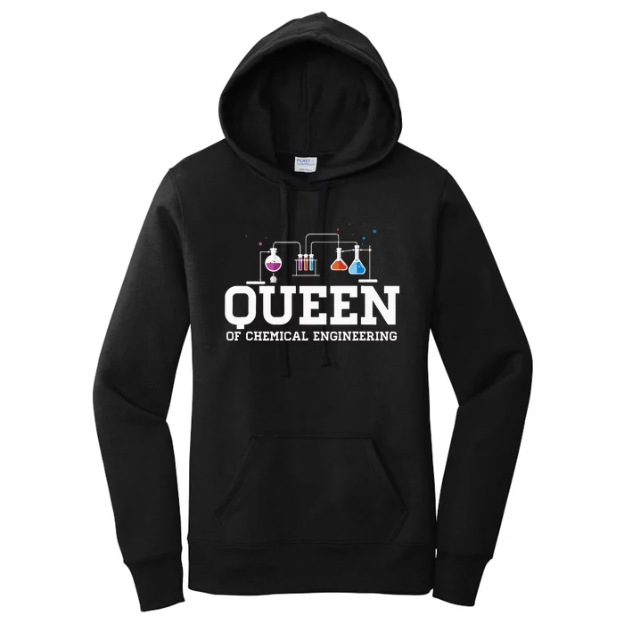 Chemical Engineering Queen Chemical Engineer Outfit Gift Women's Pullover Hoodie