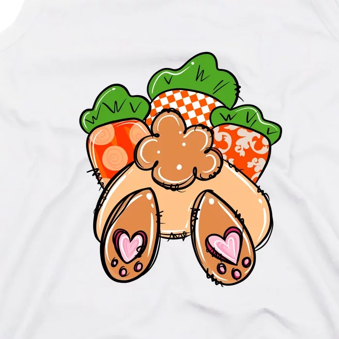 Carrots Easter Rabbit Tail Easter Day For Baby Kids Toodler Tank Top