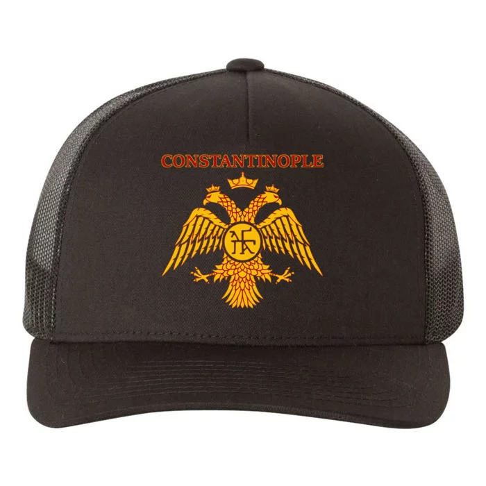 Constantinople Eastern Roman Empire Yupoong Adult 5-Panel Trucker Hat