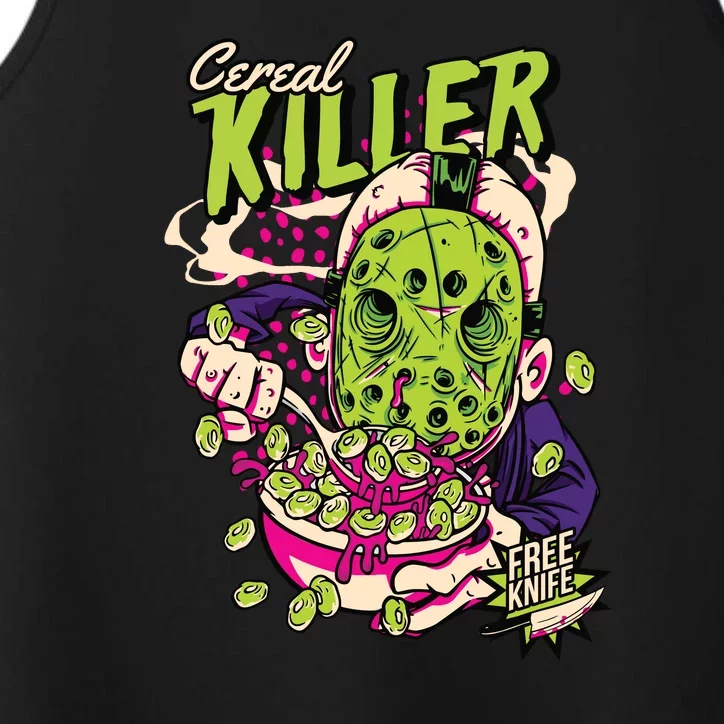 Cereal Killer Funny Performance Tank